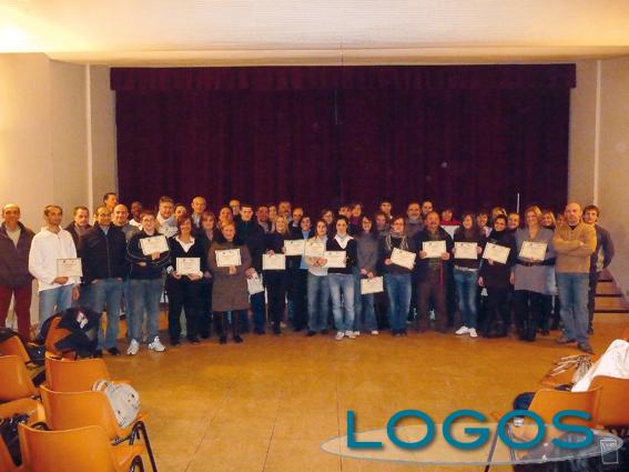 Cuggiono - Gli 'studenti' del corso di Primo Soccorso 2009