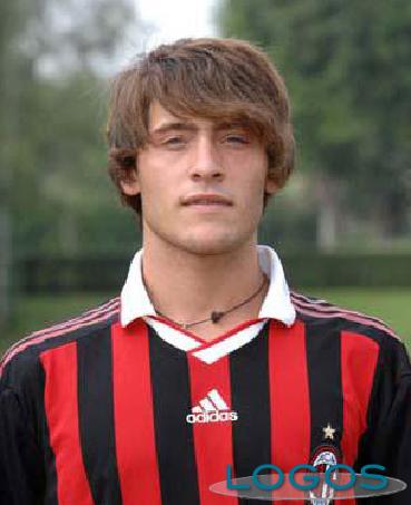 Nosate - Andrea Torno con la maglia del Milan 