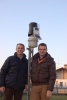 Inveruno - Stefano e Adriano con la stazione meteo