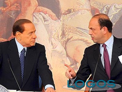 Attualità - Angelino Alfano e Silvio Berlusconi