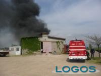 Cuggiono - Incendio nella zona nord.2