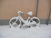 Generica - Bicicletta innevata