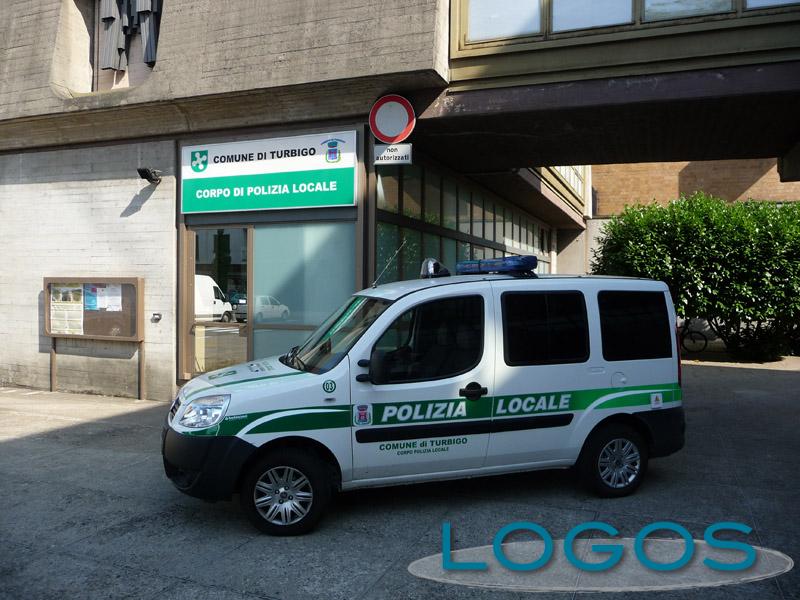 Turbigo - Il Fiat Doblo coinvolto nell'incidente