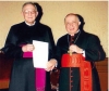 Vanzaghello - Don Bruno Magnani col cardinale Tettamanzi 