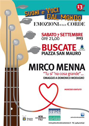 Buscate - Concerto Mirco Menna a Buscate