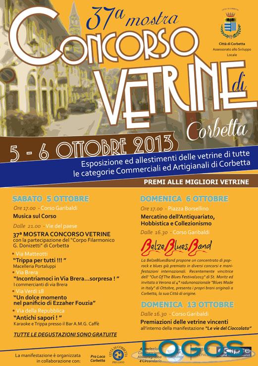 Corbetta - Festa delle Vetrine 2013, la locandina