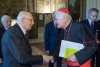 Sociale - Il Cardinale Scola col Presidente della Repubblica Napolitano