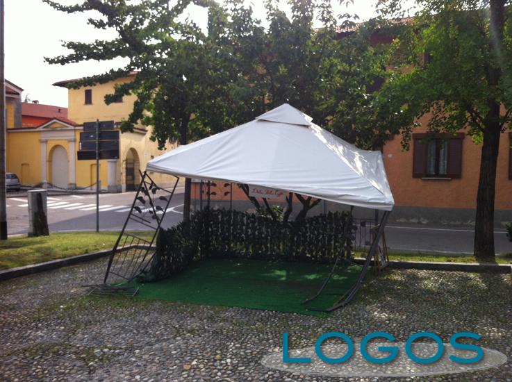 Cuggiono - Vandali contro gazebo, agosto 2014