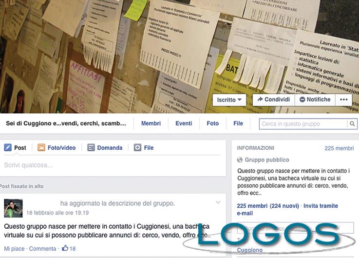 Cuggiono - Facebook, bacheca di scambio online