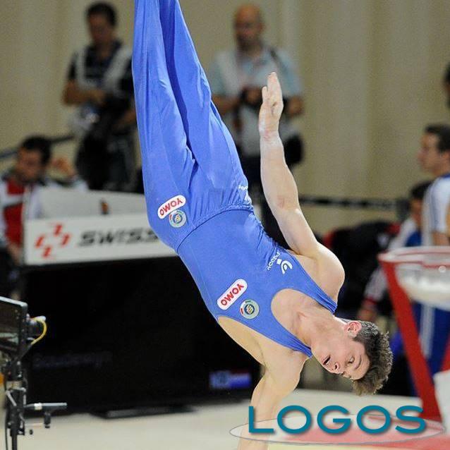 Sport - Ludovico Edalli durante un esercizio (Foto d'archivio)