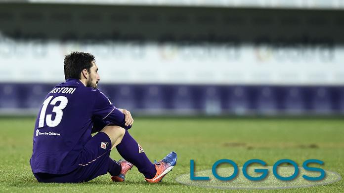 Sport - Davide Astori in campo con la maglia della Fiorentina (Foto internet)