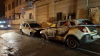 Robecchetto - Auto in fiamme in via Arese 