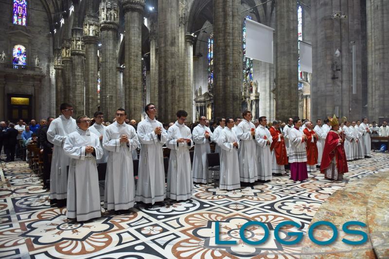 Milano - Seminaristi ordinati diaconi in Duomo 