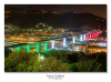 Attualità - Il nuovo ponte di Genova illuminato con il Tricolore (Foto di Franco Gualdoni)