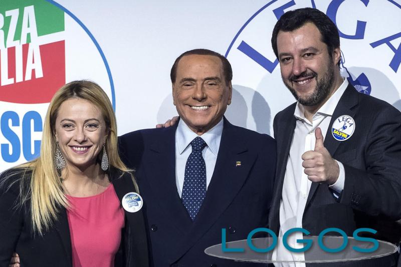 Politica - Meloni Berlusconi Salvini