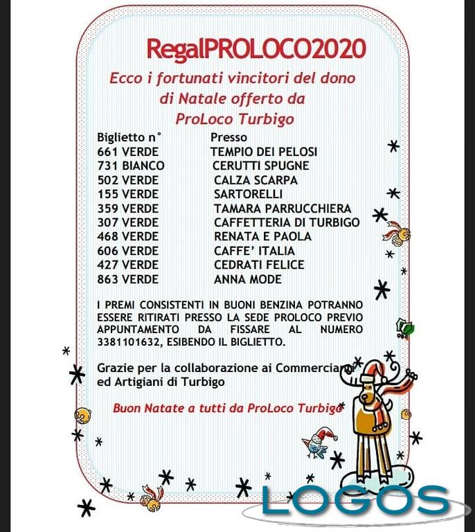 Turbigo - 'regalProLoco2020': i biglietti vincenti 