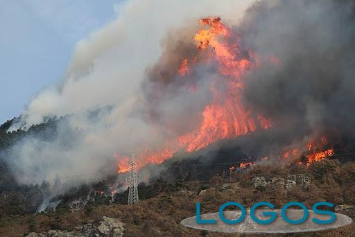 Territorio - Incendio Campo dei Fiori (Foto internet)