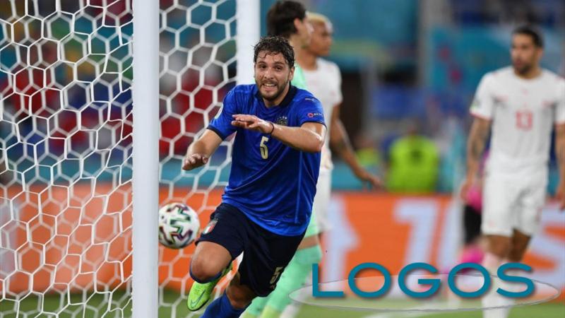 Sport - Locatelli dopo uno dei due gol alla Svizzera (Foto internet)