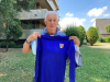 Turbigo / Sport / Storie - Adriano Bossi con la sua maglia della Nazionale 