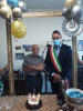 Castano - Paolo Noé (101 anni) con il sindaco Giuseppe Pignatiello 