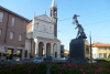 Inveruno - Il centro e la chiesa Parrocchiale 