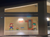Castano / Scuole - Super Mario sul muro della scuola di via Giolitti 