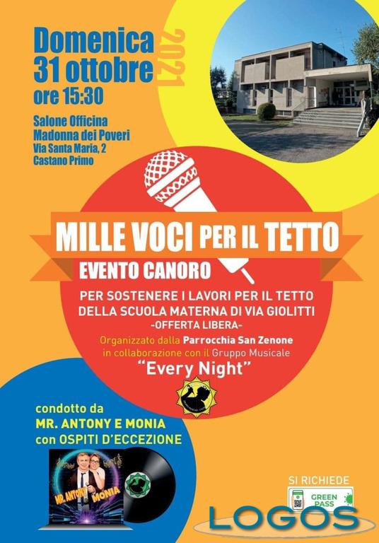 Castano / Eventi / Musica - 'Mille voci per il tetto' 