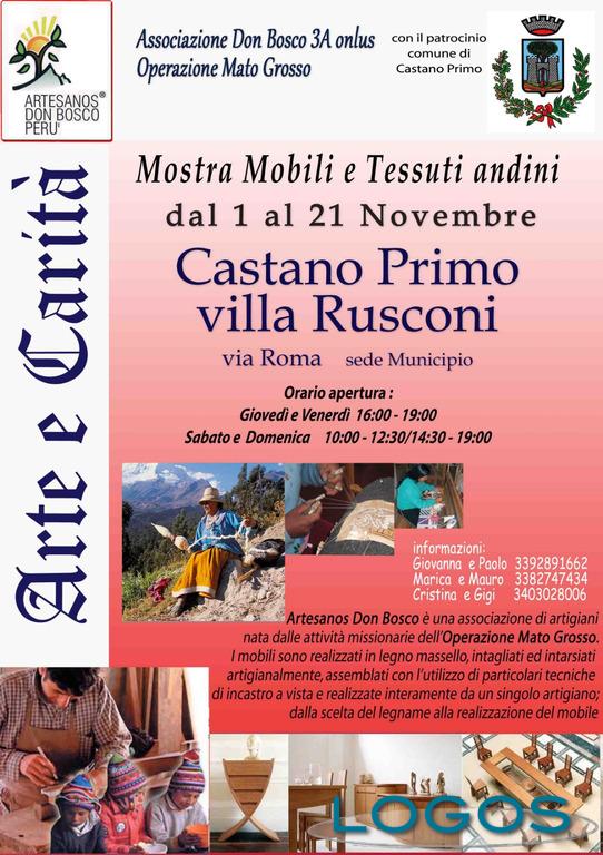 Castano / Eventi - Mostra mobili e tessuti andini 