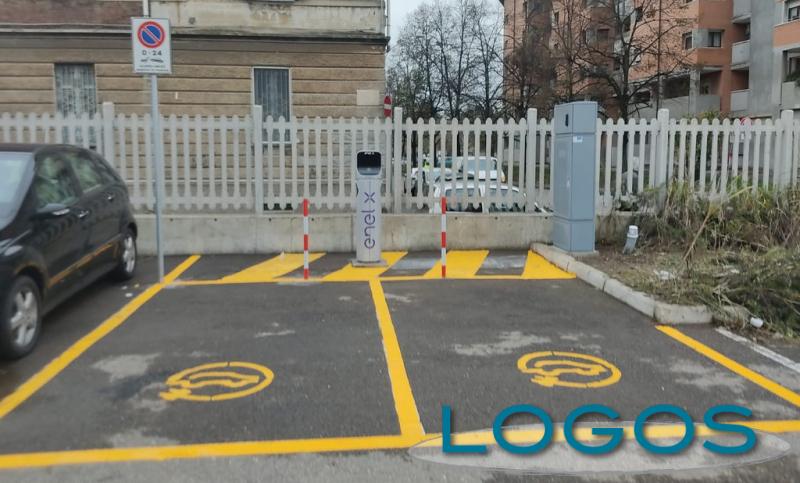 Legnano - Colonnina auto elettriche 