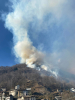 Ambiente - Incendio in Val Cannobina, foto fb di Daniela Giancarlo Gagliardi