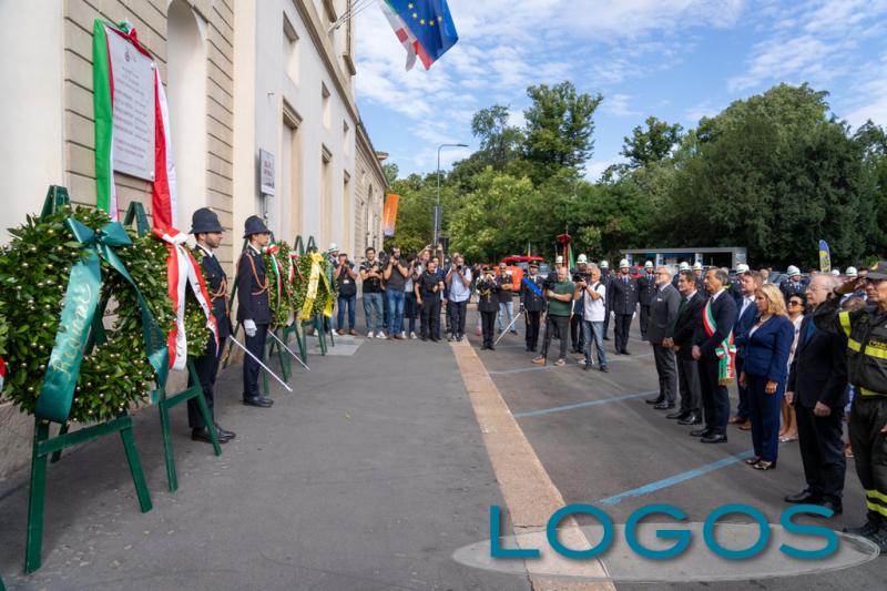 Milano - Un momento della commemorazione 