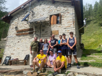 Boffalora sopra Ticino - Sindaco e cittadini al 'Rifugio Boffalora'