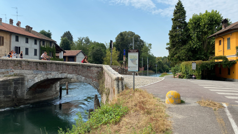 Castelletto - Il ponte con la storica osteria