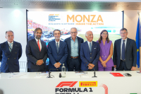 Sport - La presentazione del Gp di Monza 