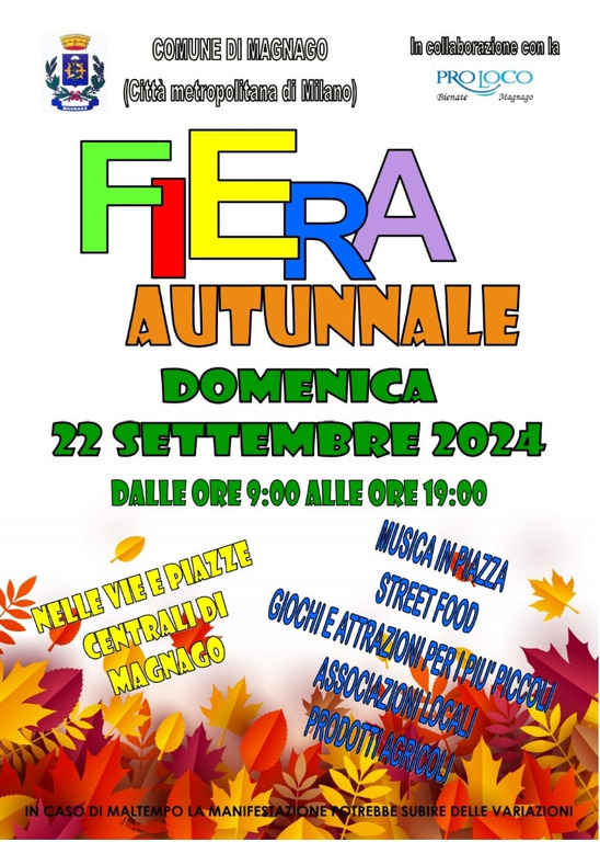 Magnago / Eventi - 'Fiera Autunnale' 