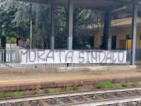 Corbetta - Lo striscione 'Morata Sindaco'