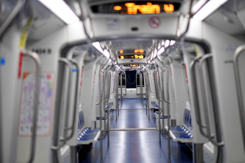 Milano - Treno della Metropolitana 4 M4