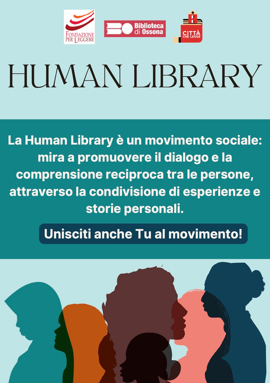 Ossona - Human Library, la locandina 2024