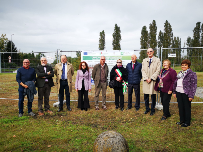 Arluno - Inizio cantiere 'Casa della Comunità'