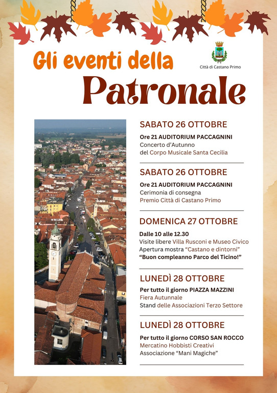 Castano / Eventi - Weekend della Patronale 