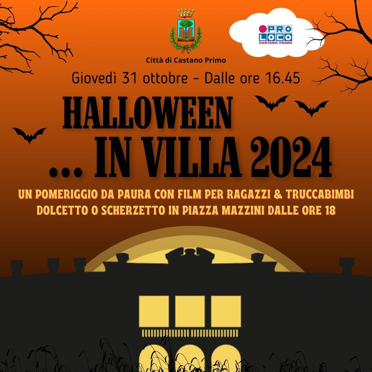 Castano / Eventi - 'Halloween in Villa' 