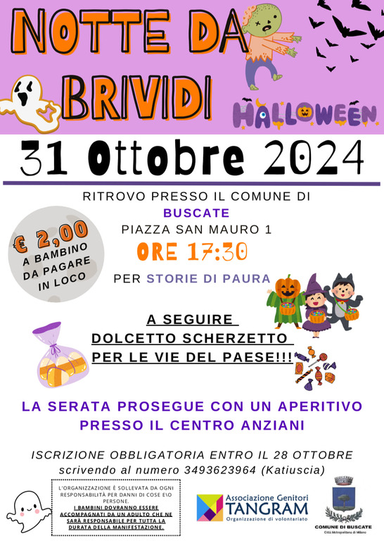 Buscate / Eventi - 'Notte da brividi' 