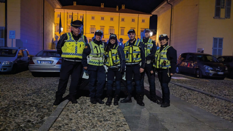 Cuggiono - Polizia locale con il comandante Ezio Villa