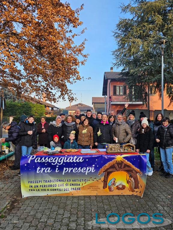 Bernate Ticino - passeggiata tra i presepi a Casate. Natale 2024