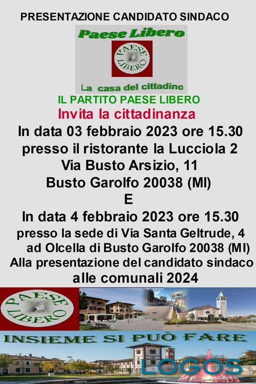 Busto Garolfo / Politica - Presentazione 'Paese Libero' 