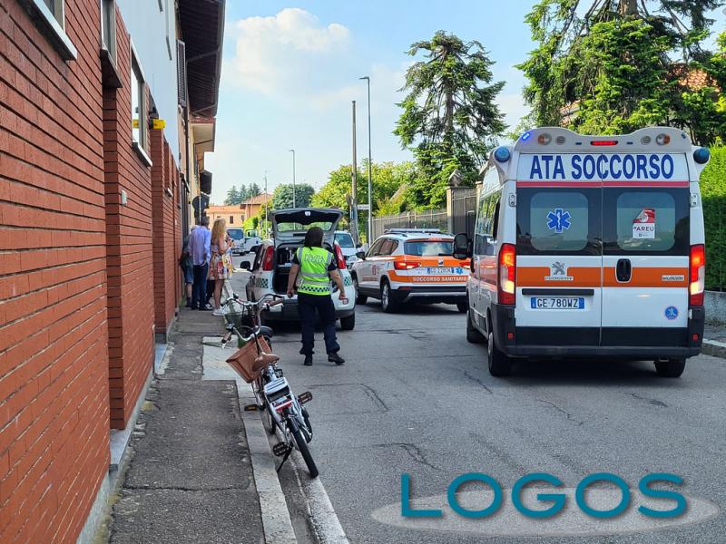 Cuggiono - Incidente in via Dante 