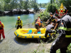Cuggiono - VVF con gommone rafting traggono in salvo 4 ragazzi sul Ticino, 2024
