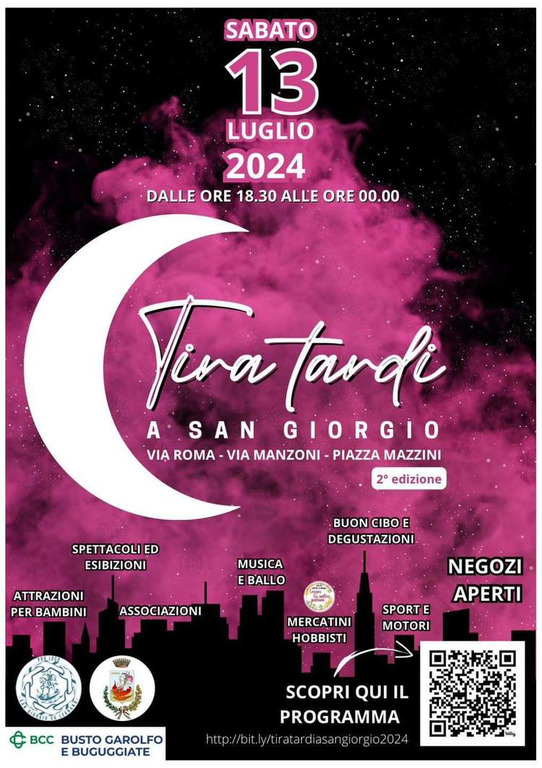 San Giorgio / Eventi - Tira Tardi 2024