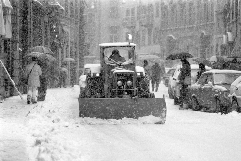 Attualità - La 'grande nevicata' 