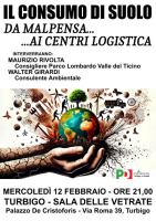 Turbigo / Ambiente - La locandina dell'incontro 